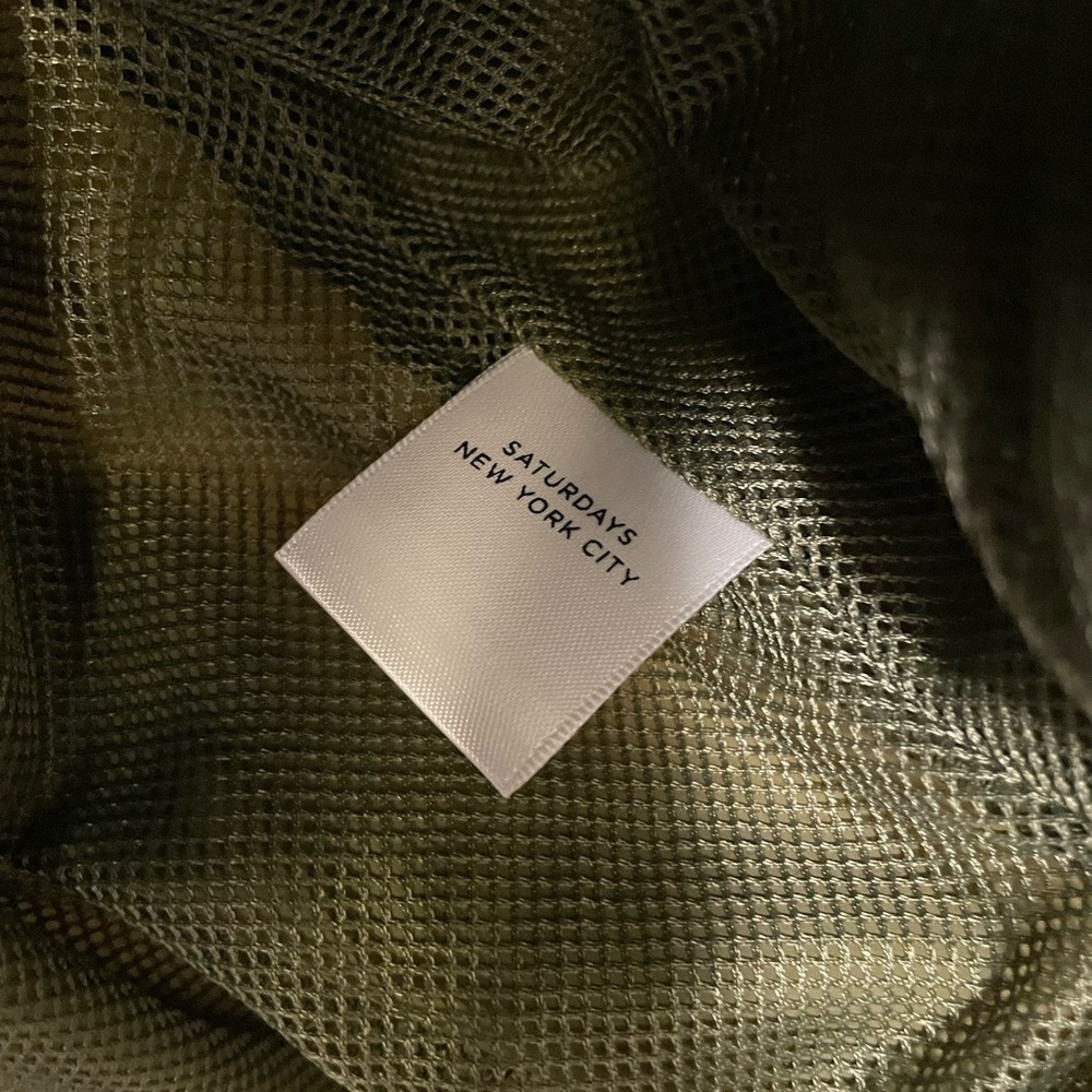 Saturdays NYC All Terrain Anorak in Olive - Picture 5 of 13
